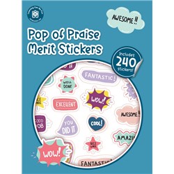 Pop of Praise Merit Sticker Book